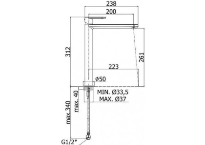 Смеситель для раковины Paffoni Candy CA081CR