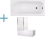 Акриловая ванна Aquanet Nord 150x70 (+ шторка Aquanet Alfa 4 NF6222-pivot) Акриловая ванна Aquanet Nord 150x70 (+ шторка Aquanet Alfa 4 NF6222-pivot)