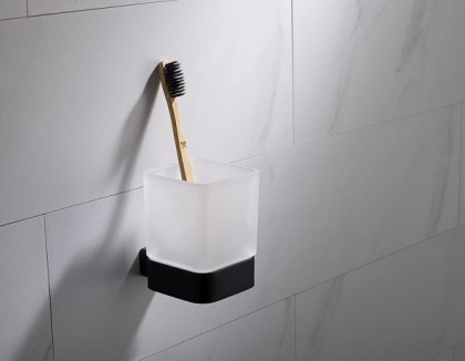 Стакан для зубных щеток Timo Selene Black 14033/03