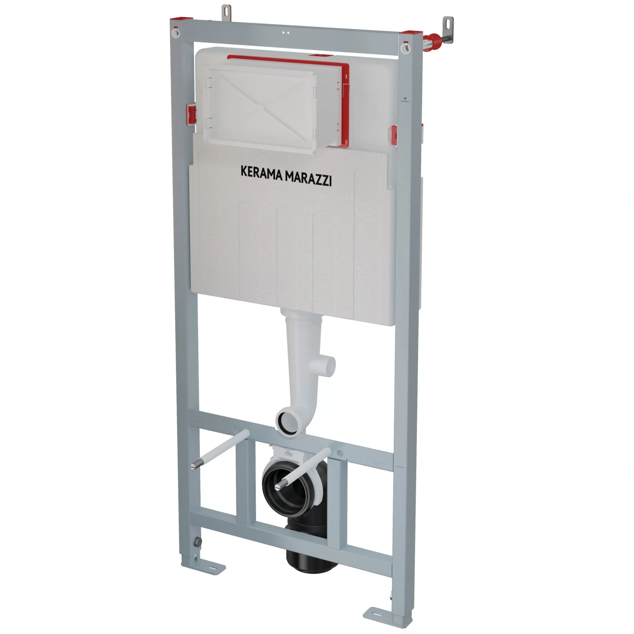 Комплект инсталляции с подвесным унитазом, черной кнопкой смыва и сиденьем