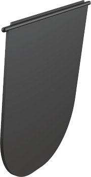 Заслонка - черная Заслонка - черная