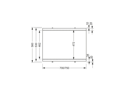 Панель для ванны боковая UNIVERSAL TYPE 2 75 ультра белый