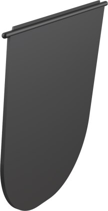 Заслонка - черная Заслонка - черная