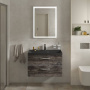 Тумба с раковиной подвесная  BelBagno AURORA 80 Pino Pasadena, раковина белая Тумба с раковиной подвесная  BelBagno AURORA 80 Pino Pasadena, раковина белая