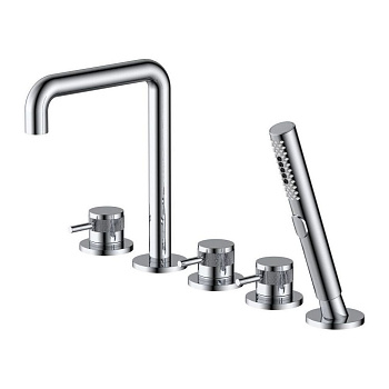 Смеситель на борт ванны Allen Brau Priority 5.31007-00 (с внутренней частью) хром