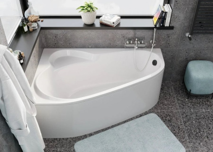 Акриловая ванна VAGNERPLAST SELENA 160x105 Left Акриловая ванна VAGNERPLAST SELENA 160x105 Left