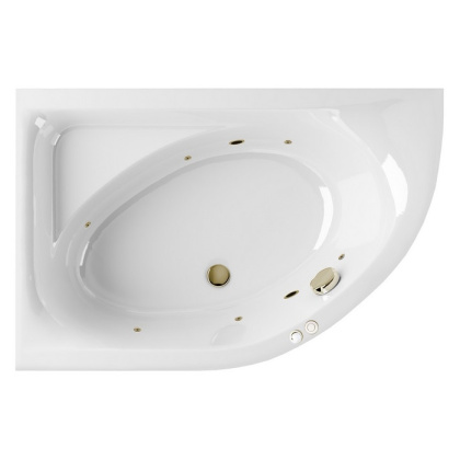 Ванна EXCELLENT Aquarella 150x100 (левая) "SOFT" (бронза) Ванна EXCELLENT Aquarella 150x100 (левая) "SOFT" (бронза)