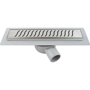 Душевой лоток SAY ALMIRA JASMIN 605.60.P.BUK, 60 см, хром