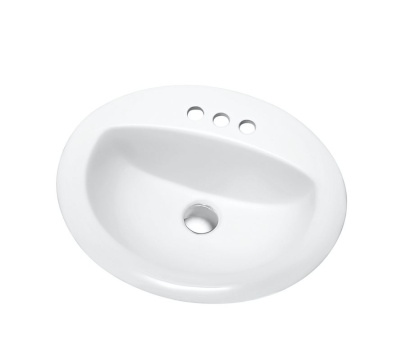 Раковина Orange B06-520w3 встраиваемая, белый