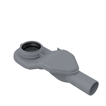 Экстра низкий сифон DN40 для водоотводящего желоба APZ2012, APZ2022