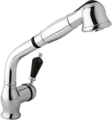 VINTAGE-LLDM-01-Sw Смеситель для кухни Исполнение: Хром, Ручки: Swarovski 