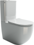 Напольный пристенный унитаз Mia