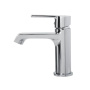 AURORA Смеситель для раковины без донного клапана, хром AURORA-LVM-CRM-W0
