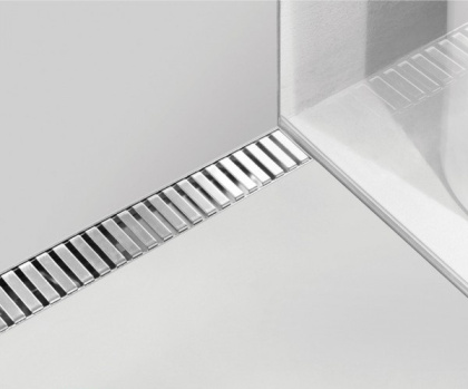 Решетка для водоотводящего желоба, нержавеющая сталь-глянец