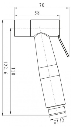 Гигиенический душ BelBagno BB-BFS1-IN