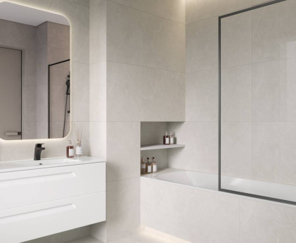Stone Divine Grey Керамогранит серый 60х60 Матовый