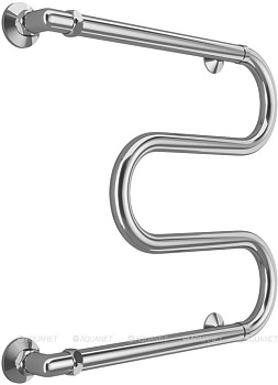 Полотенцесушитель Terminus М-образный  1" БШ 500х500