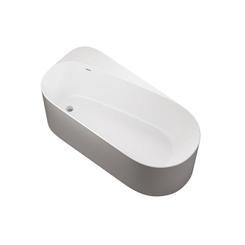 Акриловая ванна Allen Brau Priority 170x80 2.31001.21/PGM белый матовый/платиново-серый, шт Акриловая ванна Allen Brau Priority 170x80 2.31001.21/PGM белый матовый/платиново-серый, шт
