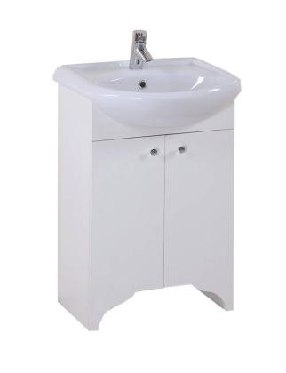 Тумба Onika Омега 50 напольная, белая (ум. Акватон 52)