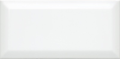 Плитка настенная 19040 Бланше белый грань 9,9*20*9.2 (40шт/0,8м2), м2