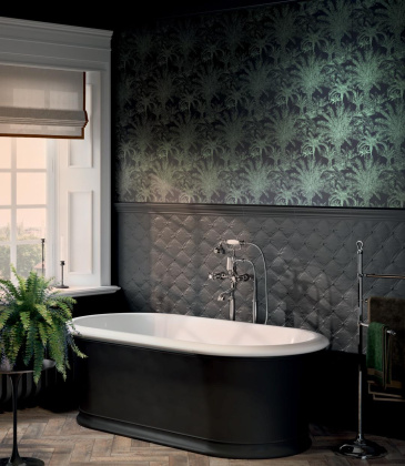 Бордюр Багет BLF009R Синтра Черный (40см*7,3см*27мм) (12шт/0,35м2) Для стен, шт Бордюр Багет BLF009R Синтра Черный (40см*7,3см*27мм) (12шт/0,35м2) Для стен, шт