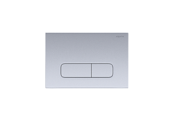 Панель смыва Aquatek Хром матовая (клавиши прямоугольные) KDI-0000014