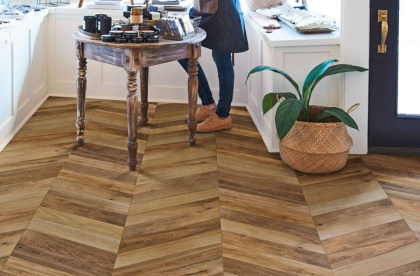 Керамогранит M0MM Treverksoul Brown Chevron 11х54 Керамогранит M0MM Treverksoul Brown Chevron 11х54