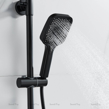 Душевая система Shevanik, латунь S9101H черный