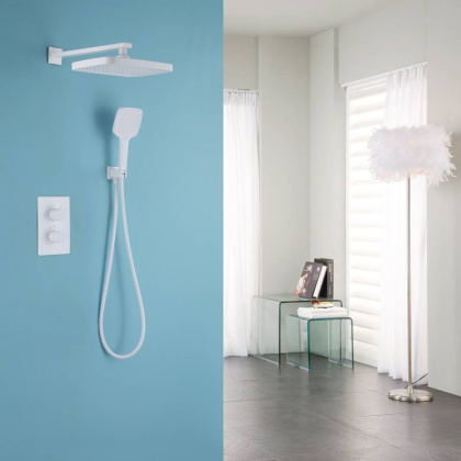 Душевой набор Abber Weiss Insel AF8051W белый