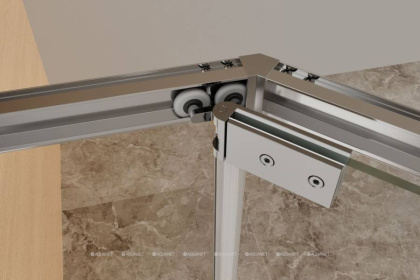 Душевой уголок Aquanet Bright, 90x90 AE90-P-90x90-CT, хром