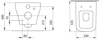 Подвесной унитаз Allen Brau Infinity 4.21011.20