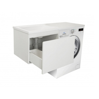 Тумба подвесная под умывальник Dallas Luxe 1000х482 1 ящик (ШхГхВ) 358х476х430