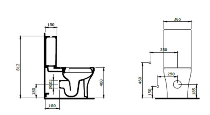 Бачок для унитаза Allen Brau Priority/Infinity 4.XX000.20 белый глянец