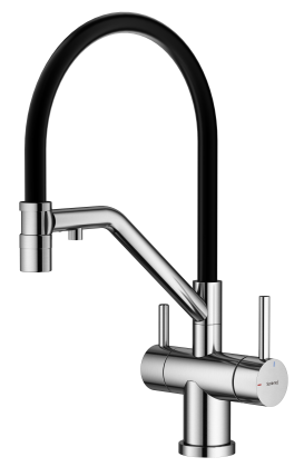 Смеситель Splenka для кухни со съемным гибким изливом, с магнитным фиксатором излива, с подключением фильтра питьевой воды S70.62.05