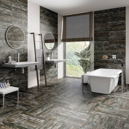 16696 Плитка грес глаз. Northwood_Сers Белый 59,8*18,5 _ 1 \77,824