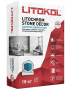 Затирка цементная Litochrom stone decor, цвет SD.450 шоколад, 18 кг