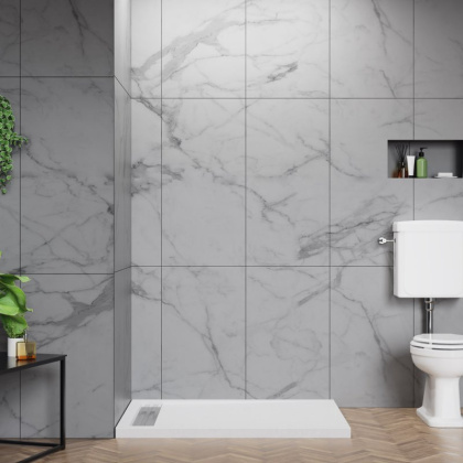 TRAY-BB-DUE-AH-100/80-4-W0 Акриловый поддон без сифона