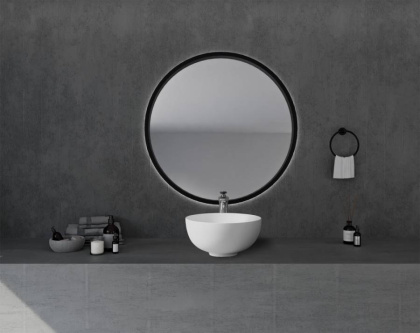 Раковина накладная ABBER Stein AS2617 белая матовая