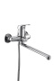 Смеситель для ванны/душа Agger Exact A2121100 с душевым набором