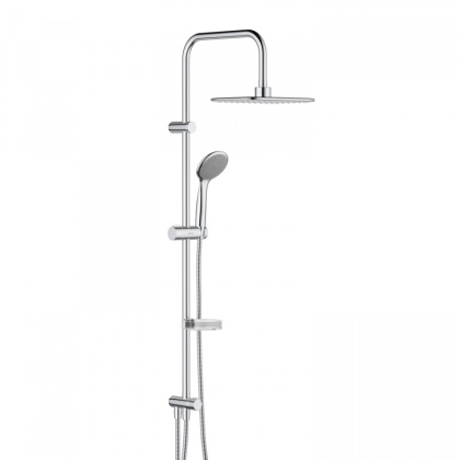 974200063_xxx Palace Evo, душ система: верх. душ 260*190, ручн. душ d 100 мм, 1 режим, переключатель