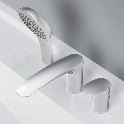 Смеситель на борт ванны AM.PM Inspire V2.0 F50A01300 Хром