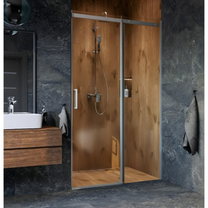 Душевая дверь EXCELLENT Rols 100 см (хром) Душевая дверь EXCELLENT Rols 100 см (хром)