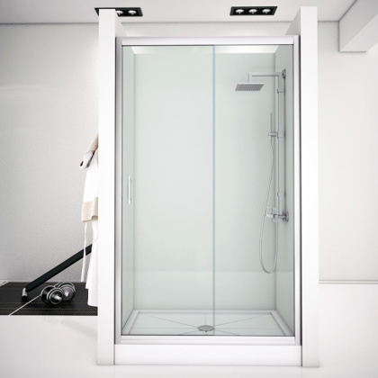 Душевая дверь Aquanet Alfa NAA6121 140, прозрачное стекло Душевая дверь Aquanet Alfa NAA6121 140, прозрачное стекло