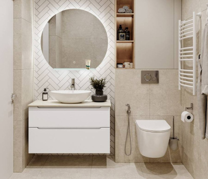 Тумба с раковиной подвесная BelBagno ETNA-H60 100 Bianco Lucido, раковина белая Тумба с раковиной подвесная BelBagno ETNA-H60 100 Bianco Lucido, раковина белая