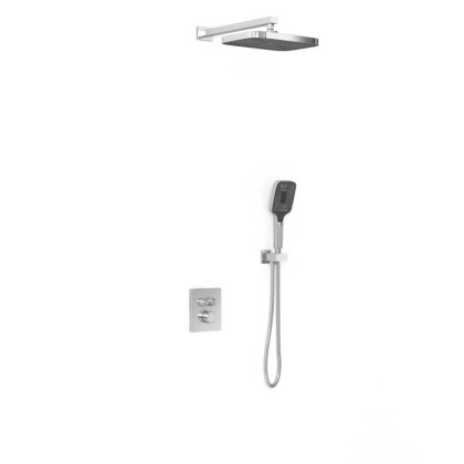 Душевой комплект VSFW-321MT1CH встраиваемый, термостатический, двухрежимный, хром