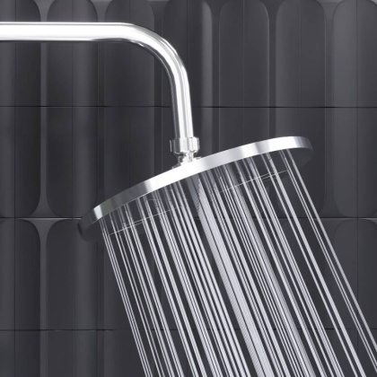 977050000 Jupiter верхний душ, круг, Хром