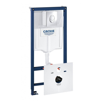 Инсталляция для унитаза подвесного стандартная комплект Grohe Rapid SL (38750001) Инсталляция для унитаза подвесного стандартная комплект Grohe Rapid SL (38750001)