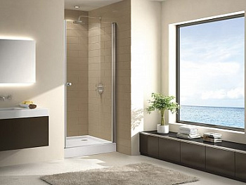 ECO-O-B-1-85-C-Cr Душевая дверь