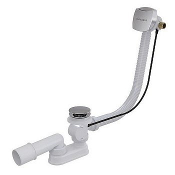 Слив-перелив EXCELLENT Square 100 см с наполнением (хром) Слив-перелив EXCELLENT Square 100 см с наполнением (хром)