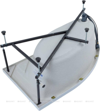 Акриловая ванна Aquanet Mia 140х80 246887 на каркасе